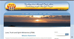 Desktop Screenshot of ltsministries.org