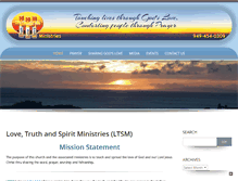 Tablet Screenshot of ltsministries.org